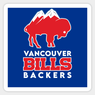 Vancouver Bills Backers Sticker